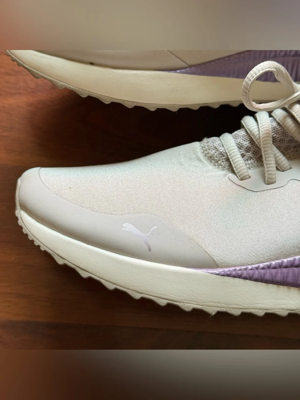 Puma Pacer Next Cage ST2 size 9.5 sneakers silver gray lavender women's shoes